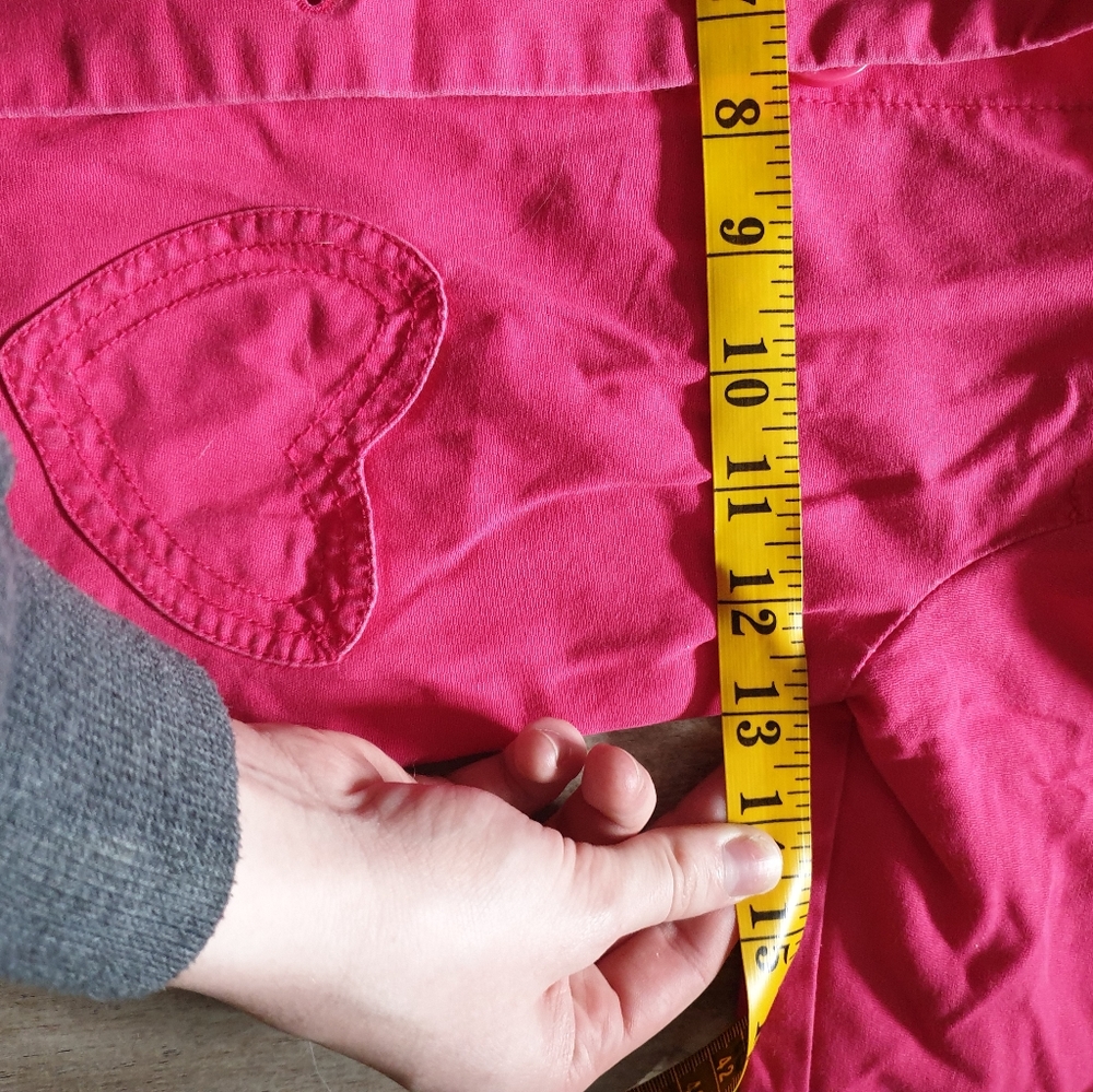 Children's Pink Heart Patterned Jacket - Picture 4 of 5
